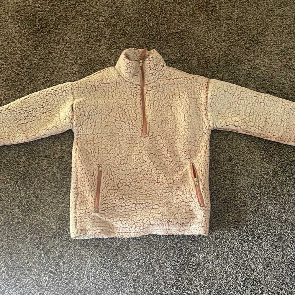 Pink Quater Zip.
